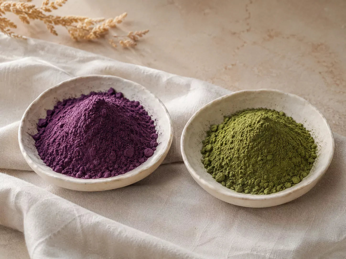 Ube vs. matcha