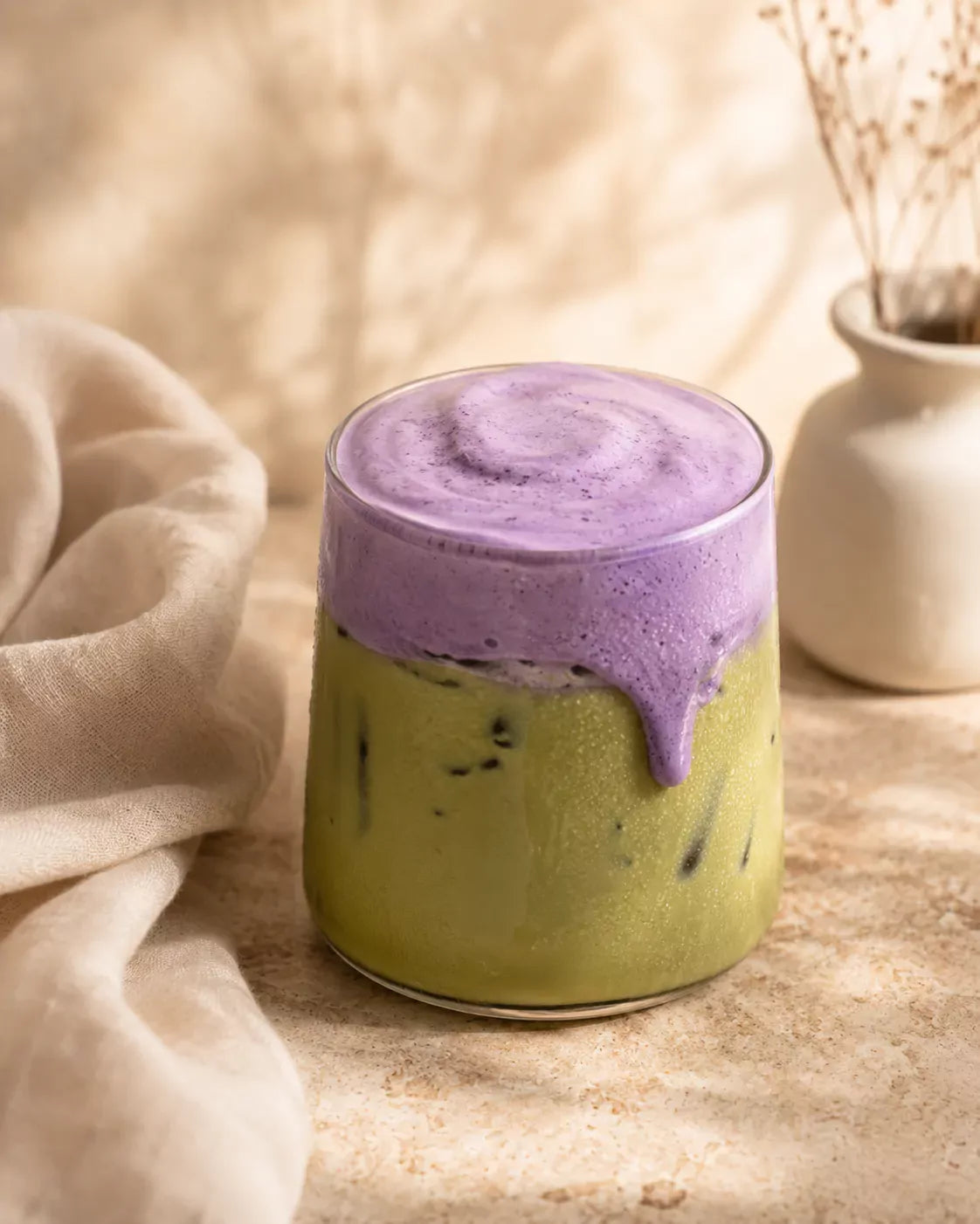Ube cold foam