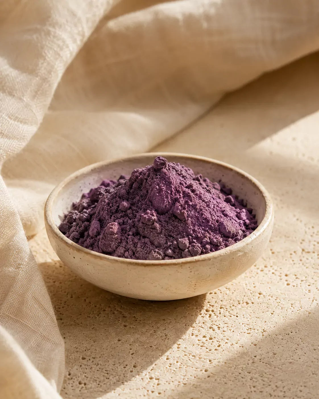 A purple yam, loved for generations.