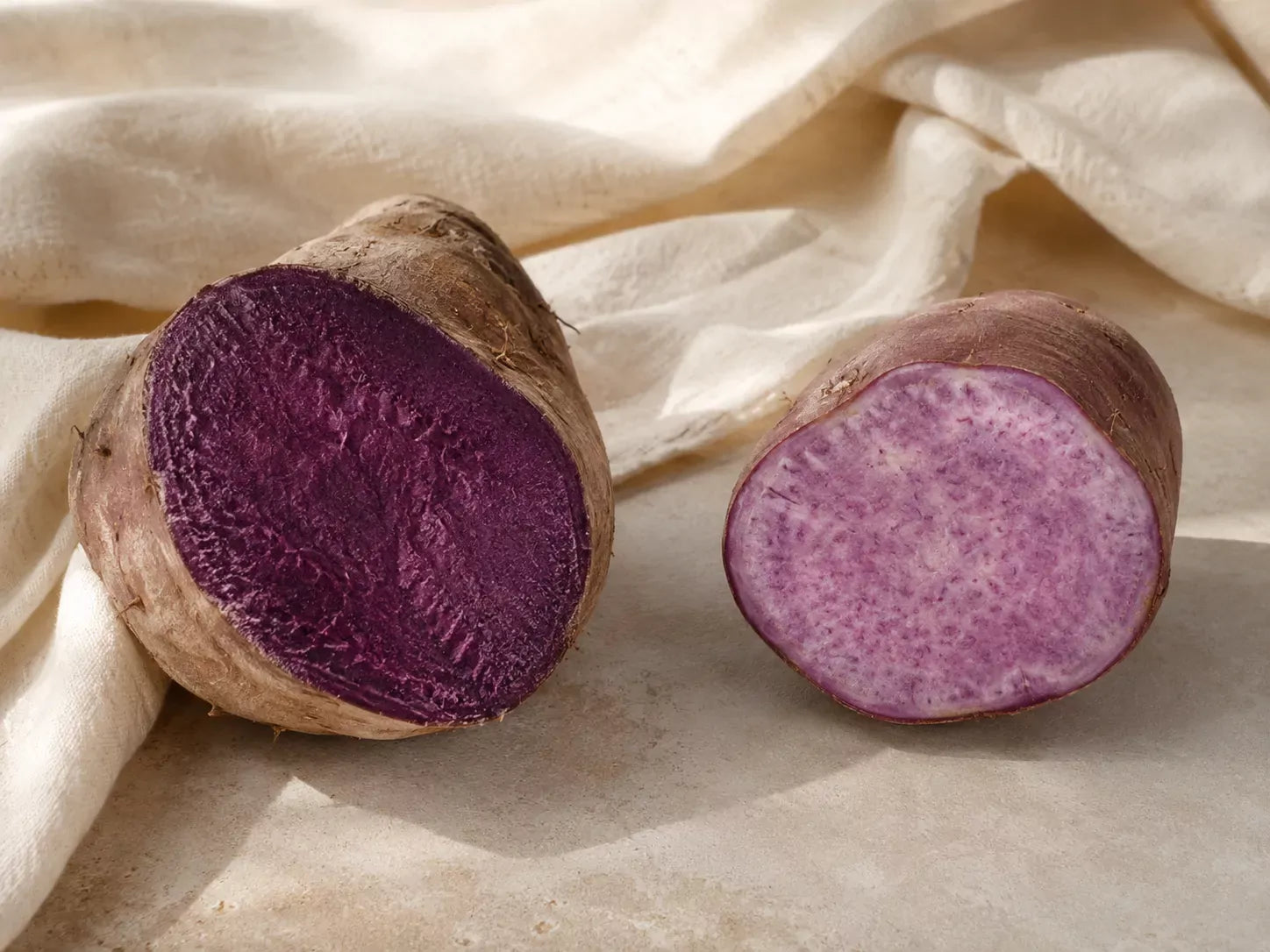 Ube vs. purple sweet potato